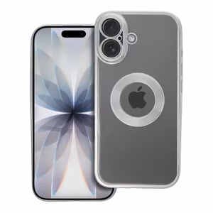 GLAM viedtālruņa apvalks IPHONE 17 sudrabains