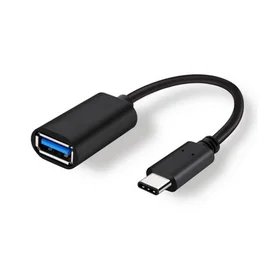 Adapteris no Type-C uz USB (OTG) melns