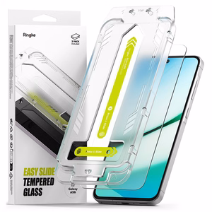 Ringke Easy Slide набор 2 шт. закаленное стекло для Samsung Galaxy A56 5G - прозрачный