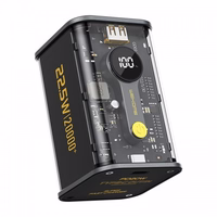 Portatīvais lādētājs WK Design "WP-337" Melns 20000mAh (PD 20W / QC3.0 22.5W)