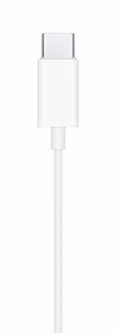 Apple EarPods (USB-C) vadu austiņas, ausī ievietojamas, zvaniem/mūzikai, USB Type-C, baltas