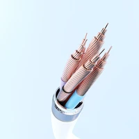 Rock Kabelis Vienkāršās sērijas kabelis - USB uz Lightning kabelis - 2,4A - 2 metri balts (m)