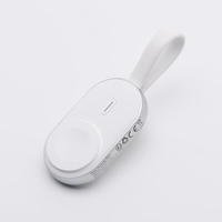 Portatīvais lādētājs Apple Watch Forcell F-Energy Mini Power Watch 1A 2,5W 1200 mAh balta