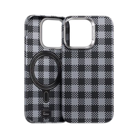 Benks Magnētiskais Armor Vichy Kevlar Viedtālruņa apvalks (BF66) iPhone 16 Pro Max melns