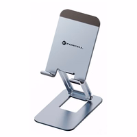 Galda turētājs telefonam / planšetdatoram salokāms Forcell F-Grip Fold statīvs 1 pelēks