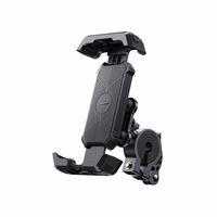 Joyroom JR-ZS428 triecienizturīgs stūres turētājs motociklam, velosipēdam, skuterim - melns