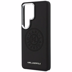 Karl Lagerfeld maciņš Perforated KL MagSafe Samsung Galaxy S26 Ultra melns