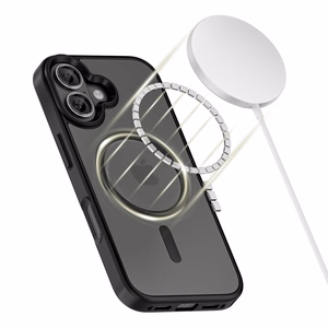 Tech-Protect MagMat Magnētiskais viedtālruņa apvalks iPhone 17 - matēts melns
