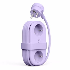 Orico AP3 65W GaN 6in1 Power Strip 2x AC + 2x USB-A + 2x USB-C - Purple