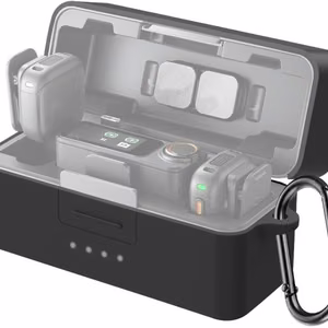 PULUZ силиконовый чехол для зарядки DJI Mic 3 (чёрный)