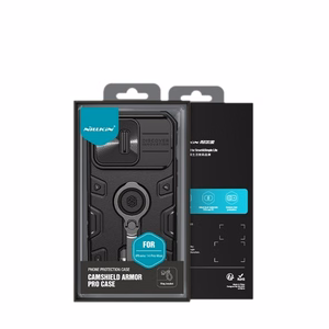 Korpuss Nillkin CamShield Armor Pro Apple iPhone 14 Pro zaļš