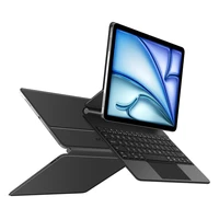 Tech-Protect Smartcase Magnētiskais ar tastatūru iPad Air 10.9” 2020 / 2022 / iPad Air 11” 2024 / 2025 - Melns