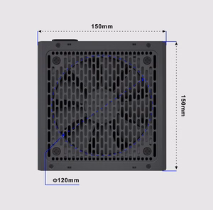 Gembird CCC-PSUBRONZE-750W Power supply unit Fornax Power 750W active PFC 12cm fan 80+Bronze color box