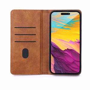 Viedais Seam maciņš for Samsung Galaxy A17 4G / A17 5G brūns