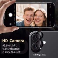 Tech-Protect Camring Fit+ kameras vāciņš priekš Xiaomi Redmi Note 15 Pro 5G / 15 Pro+ - Melns