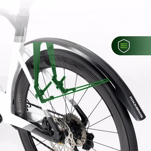 Rockbros FK-892 regulējami bezceļu velosipēda dubļusargi – melni
