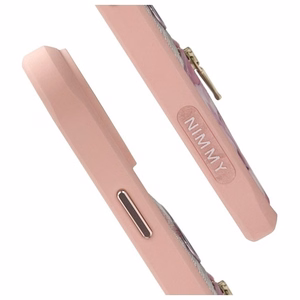 Nimmy Cool&Cute 2.0 kaķa apvalks iPhone 15 Pro - rozā