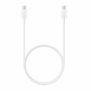 Кабель USB Samsung EP-DN980BWE 25W 5A USB-C — USB-C 1.0м белый