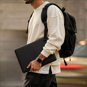 Tech-Protect Softshell maciņš MacBook Air 15 2023 / 2024 / 2025 / 2026, matēts melns