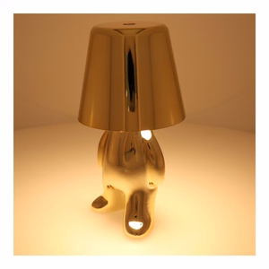 Galda lampa pie gultas GOLD MAN Art Deco stāvošs (versija 8) MLTL