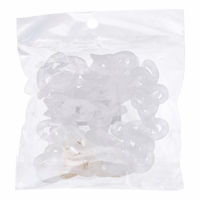 PANAMA LONG Telefonu kakla siksna ar piekari / garums 80 cm (cilpā 40 cm) / uz kakla - balta