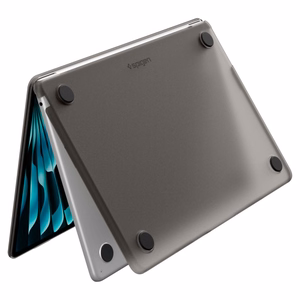 Spigen AirSkin aizsargapvalks MacBook Air 13" 2023 / 2024 / 2025 / 2026 – daļēji caurspīdīgs