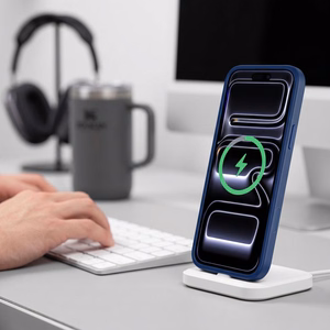 Tech-Protect Magmat MagSafe CC maciņš iPhone 18 Pro Max / 17 Pro Max, matēts tumši zils
