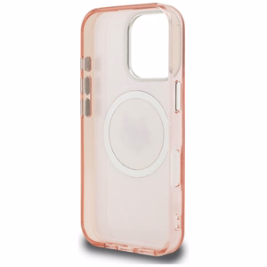 Karl Lagerfeld IML Choupette Head Logo MagSafe Maciņš iPhone 16 Pro Max - rozā