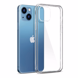 Viedtālruņa apvalks (m) iPhone 13 silikona no 3MK Clear Case sērijas - caurspīdīgs (m)