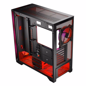MODECOM VOLCANO EXPANSE T APEX ARGB MIDI datora korpuss, melns