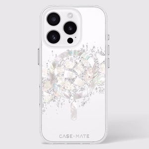 Case-Mate Karat MagSafe vāciņš ar perlamutra ielaidumiem ierīcei iPhone 16 Pro, A Touch of Pearl