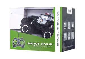 Tālvadības mini automašīna REBEL POLICE