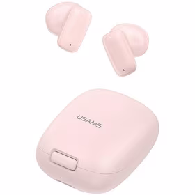 USAMS Austiņas Bluetooth 5.3 TWS ID Series bezvadu rozā BHUID04 (ID25)