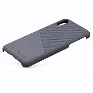 Nordic Elements Original Hel vāciņš ierīcei iPhone XS Max, ar dabīga kļavas koka apdari, vidēji pelēks