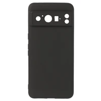 Matēts aizmugurējais viedtālruņa apvalks GOOGLE PIXEL 8 PRO melns