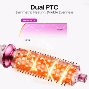 Hair styling comb Wavytalk Heatwave Pro pink