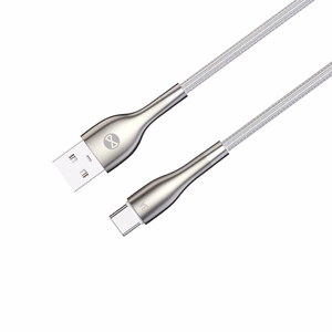 Forever Sleek kabelis USB - USB-C 1,0 m 3A balts
