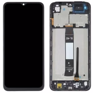 LCD ekrāns Xiaomi Redmi A1/A1+/A2/A2+ ar skārienjutīgo ekrānu ar rāmi melns ORG