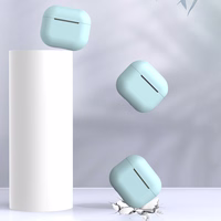 AirPods vāciņš silikona mīksts ausu vāciņš zils (C)