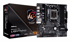Asrock B650M PG Lightning mātesplate AMD B650 Socket AM5 micro ATX