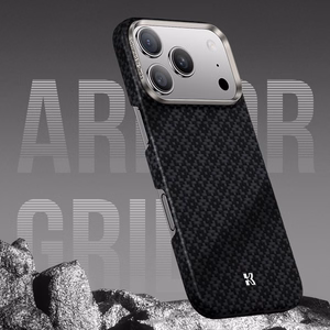 Benks Magnetic Armor Air Armor Grid Kevlar Case Metal Frame 600D (B068) for Iphone 17 Air black