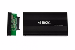 iBox HD-02 HDD korpuss melns 2.5"
