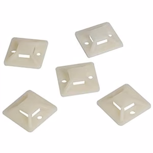 Logilink Cable Tie Mounts 20x20 mm KAB0042 Self-adhesive, for cable ties