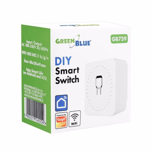 GreenBlue GB739 – zemapmetuma Wi-Fi viedais releja modulis, 16 A