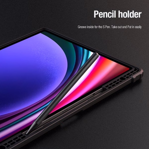 Nillkin Bumper Leather Case Pro чехол для Samsung Galaxy Tab S9+ - чёрный