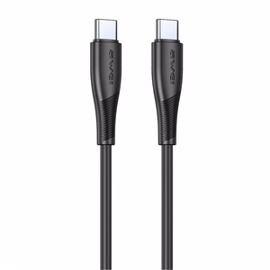 USB cable Awei CL-182C USB-C to USB-C 1.0m black