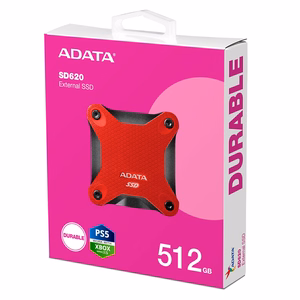 ADATA SD620 External SSD 512GB Red