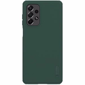 Nillkin Super Frosted Shield Pro izturīgs viedtālruņa apvalks Samsung Galaxy A73 zaļš