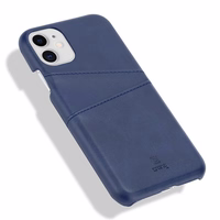 Crong Neat Cover - iPhone 11 Pro maciņš with Pockets (zils)