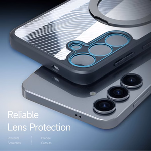 DUX DUCIS AIMO MAG viedtālruņa apvalks saderīgs ar MagSafe SAMSUNG S25 Plus melns